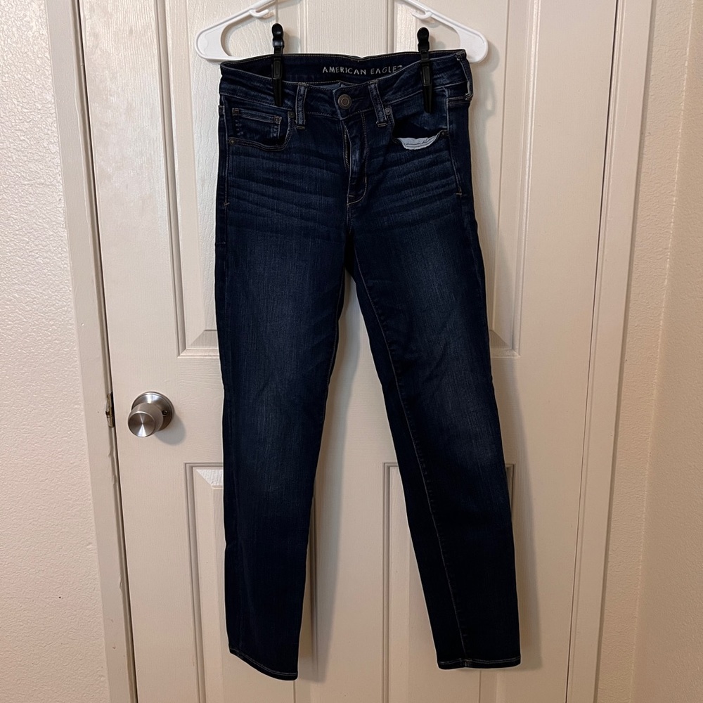 American Eagle next level stretch skinny jeans size 6